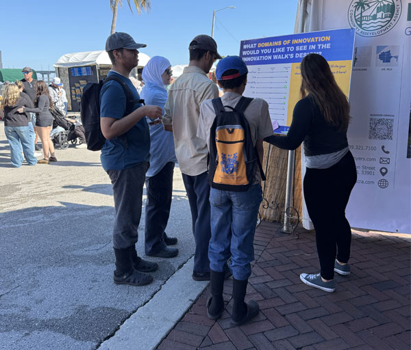 Innovation Walk Team Engages Community